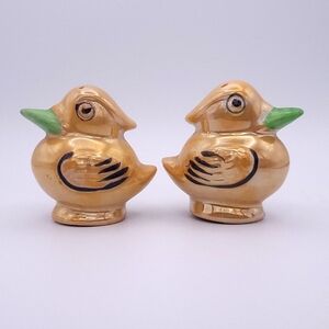 Vintage 1950s Lusterware Duck Shakers – Dodo Look – Made in Japan